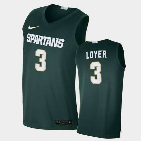 Men Michigan State Spartans Foster Loyer Alumni Limited Green College Basketball Jersey